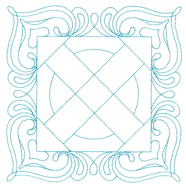 Decorative Quilting Backdrop Square 1 (Double Run) - Image 3