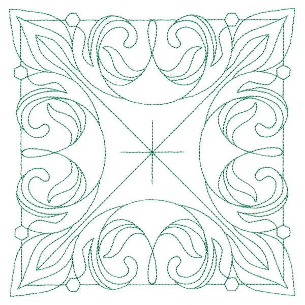 Decorative Quilting Backdrop Square 2 (Double Run) - Image 3
