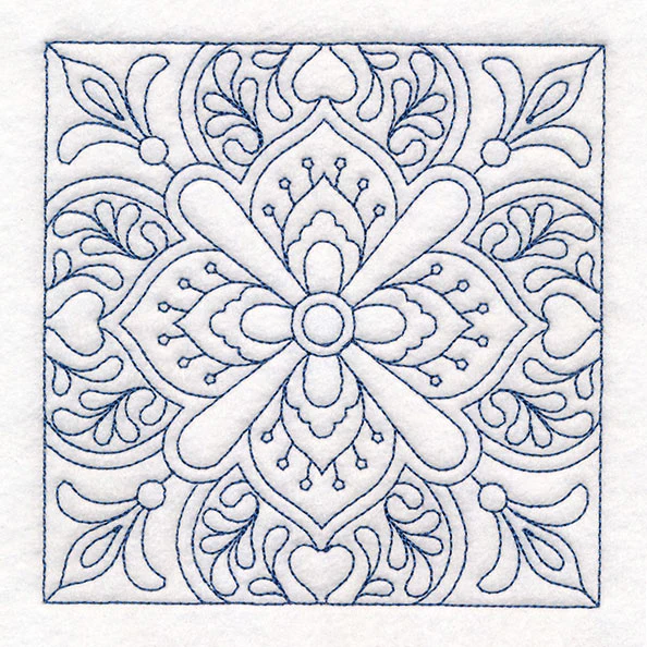 Decorative Relief Quilting Square (Double Run) - Image 3