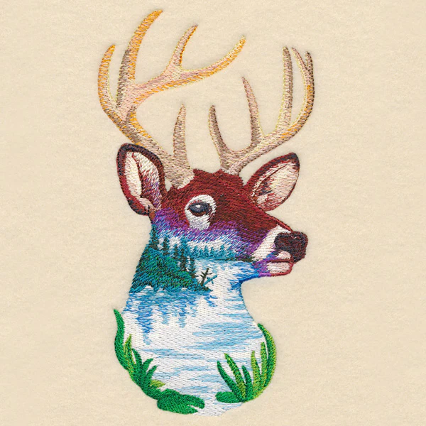 Deerscape in Watercolor - Image 4