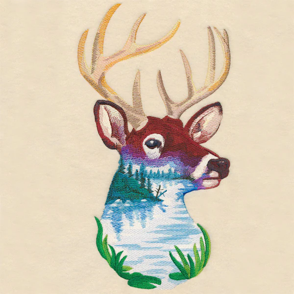 Deerscape in Watercolor - Image 5