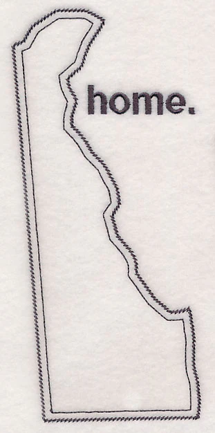 Delaware Outline (Vintage)