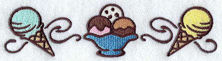 Delectable Ice Cream Border - Image 2