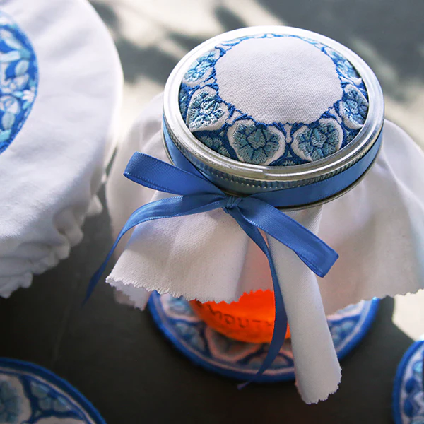 Delft Blue Mandala Wreath - Image 10