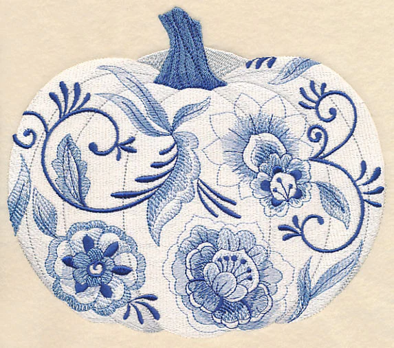 Delft Blue Pumpkin