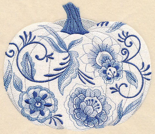 Delft Blue Pumpkin - Image 2