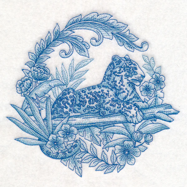 Delft Blue Safari - Leopard - Image 2