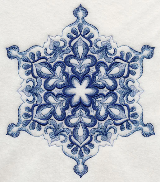 Delft Blue Snowflake 4 - Image 5