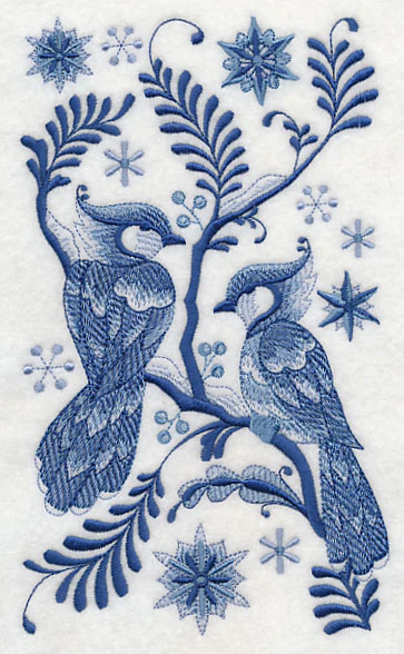 Delft Bluejays in Winter - Image 3