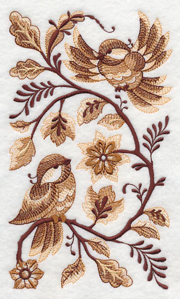 Delft Chickadees in Autumn - Image 3