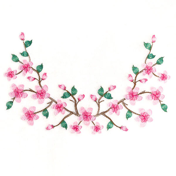 Delicate Apple Blossom Curve - Image 3