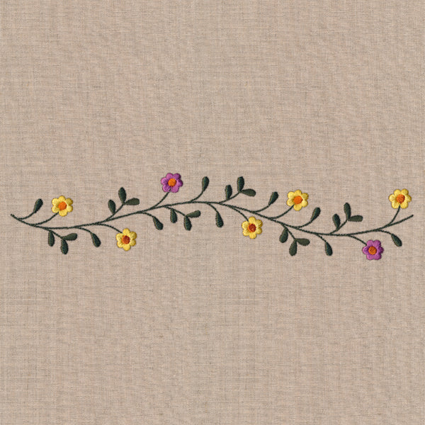 Delicate Autumn Wildflower Border - Image 2
