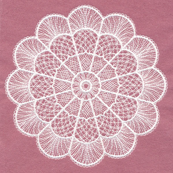 Delicate Blossom Medallion - Image 3