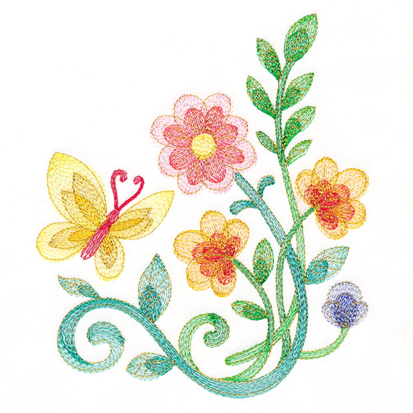 Delicate Butterfly Corner - Image 2
