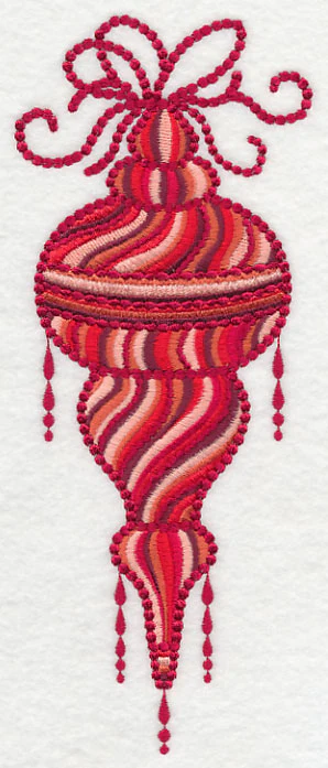Delicate Christmas Antique Ornament - Image 2