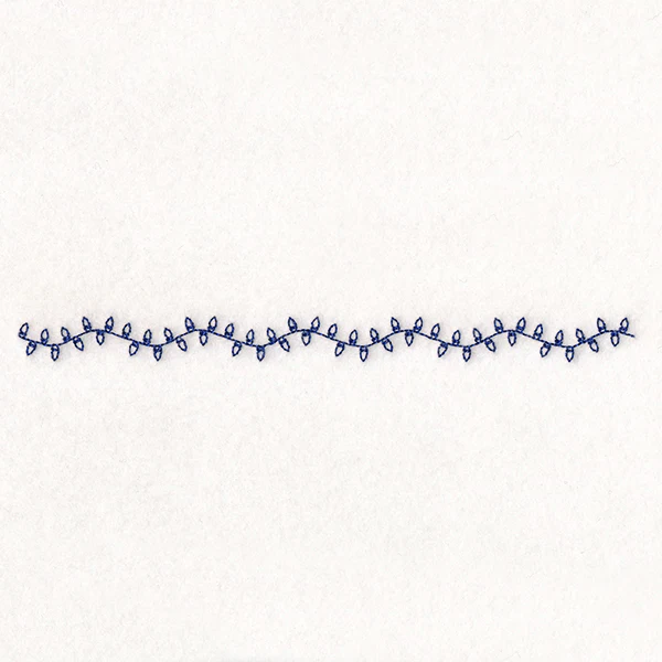 Delicate Christmas Border - Lights - Image 4