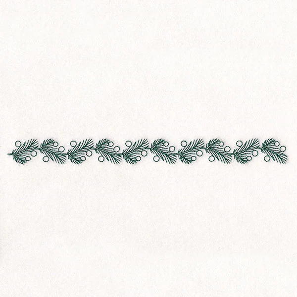Delicate Christmas Border - Pine - Image 9