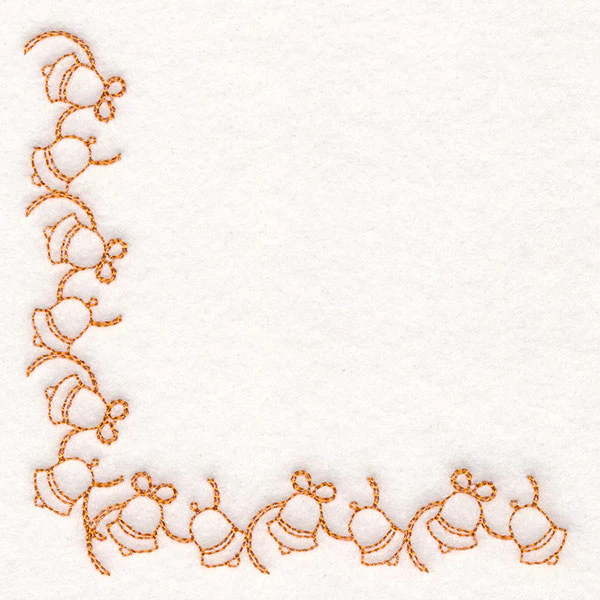 Delicate Christmas Corners - Bells - Image 3