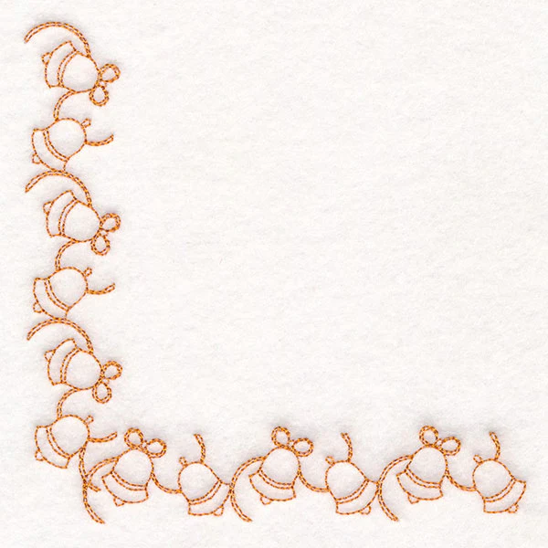 Delicate Christmas Corners - Bells - Image 5
