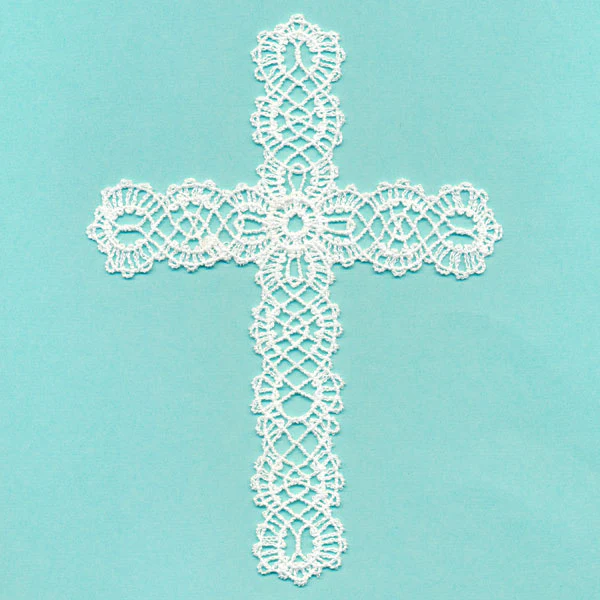 Delicate Cross (Battenburg Lace) - Image 2