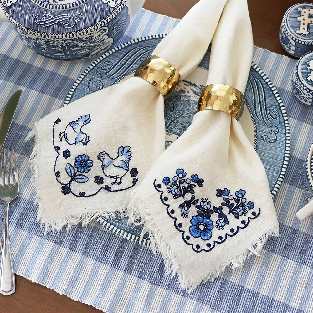 Delicate Delft Corners Design Pack - Image 2
