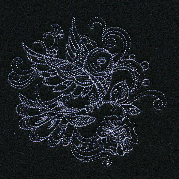 Delicate Doodle Bird (Vintage) - Image 4