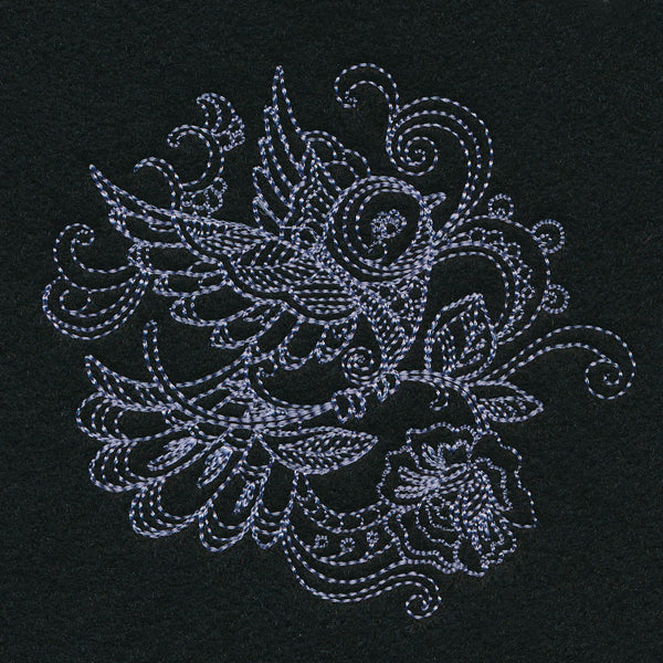 Delicate Doodle Bird (Vintage) - Image 5