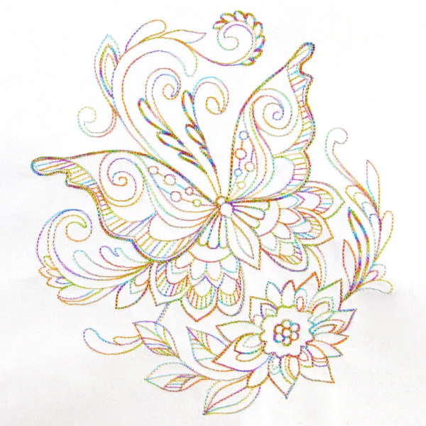 Delicate Doodle Butterfly (Vintage) - Image 11