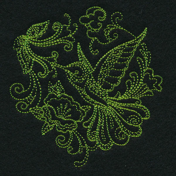 Delicate Doodle Hummingbird (Vintage) - Image 5