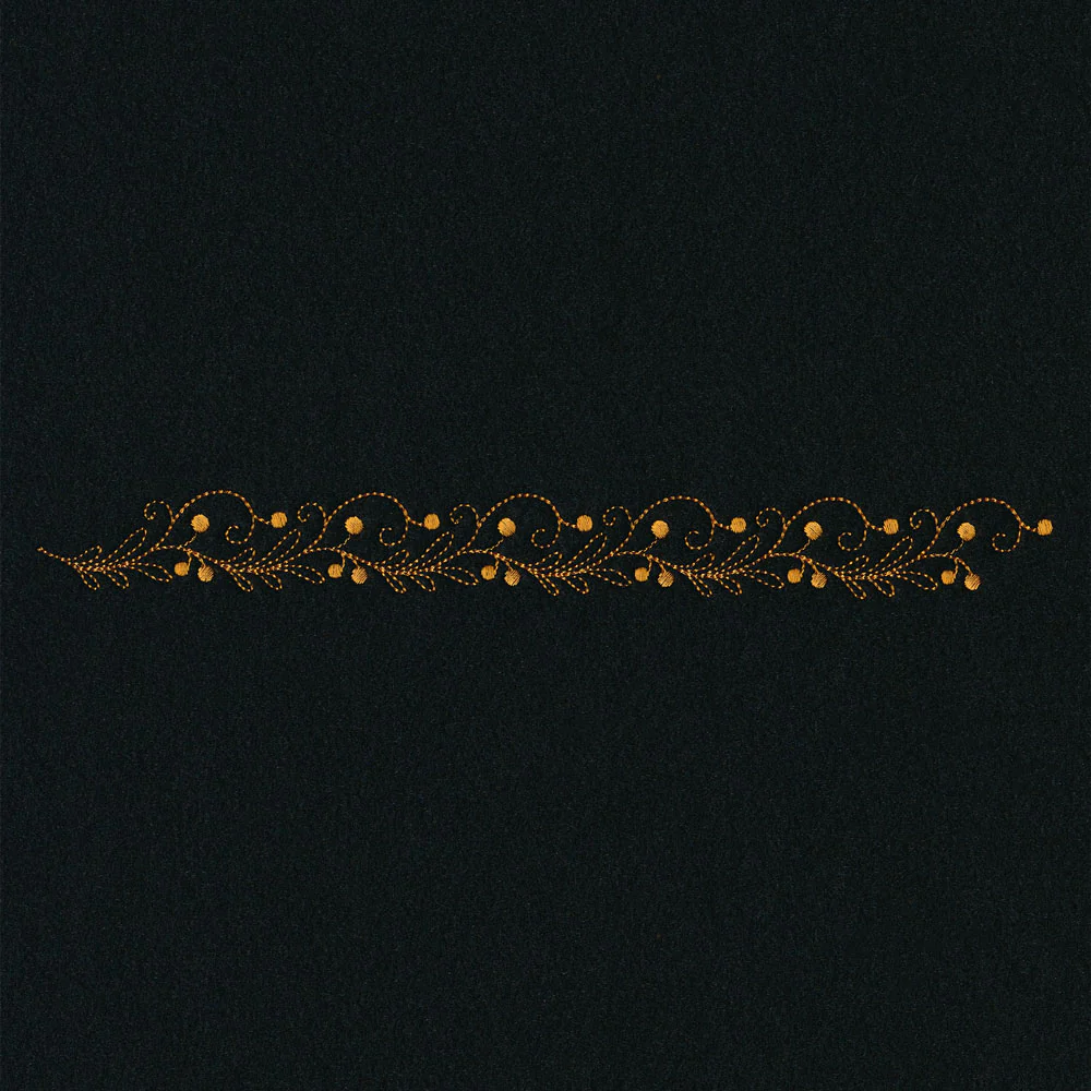 Delicate Holiday Border - Berries - Image 2