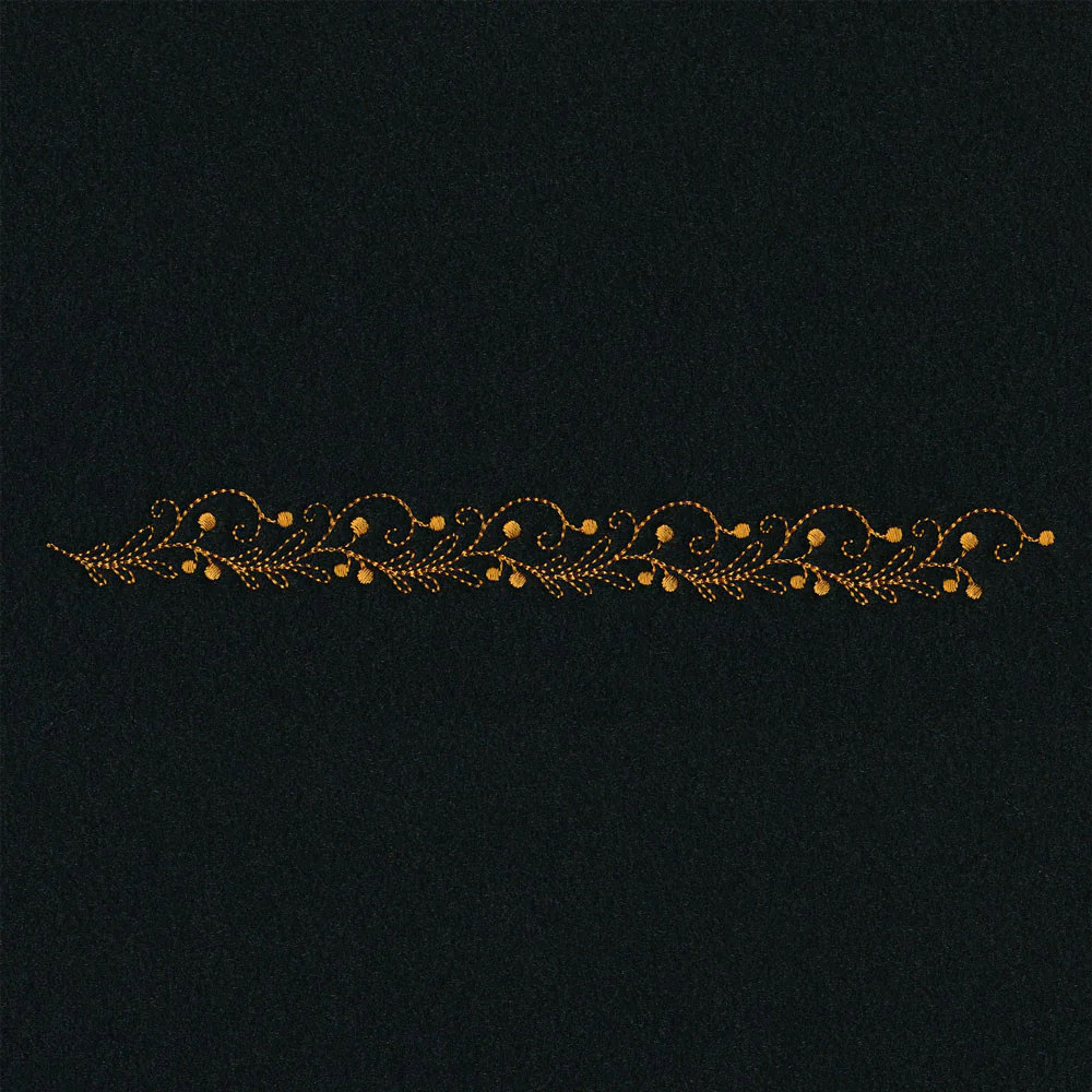 Delicate Holiday Border - Berries - Image 3