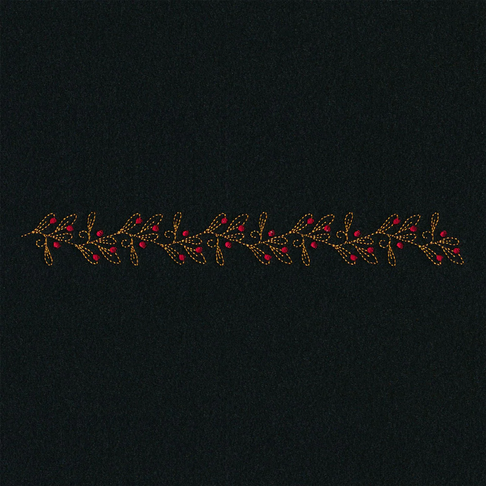 Delicate Holiday Border - Mistletoe - Image 4