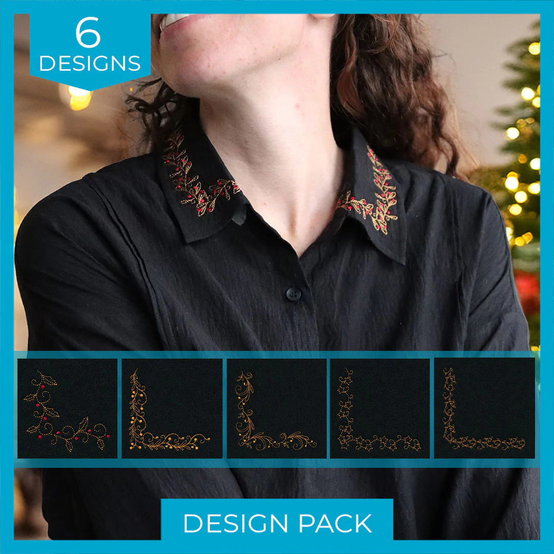 Delicate Holiday Corner Design Pack - Image 3