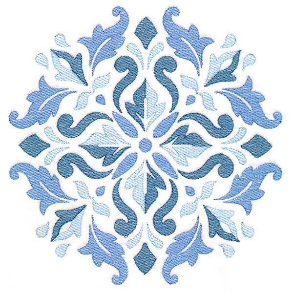 Delicate Leafy Medallion - Image 3