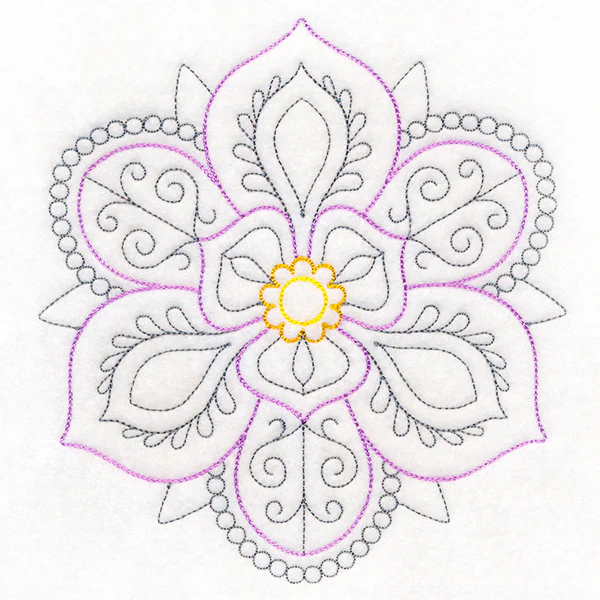 Delicate Magnolia (Vintage) - Image 2