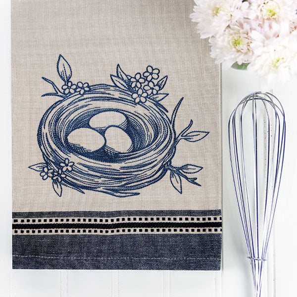 Delicate Nature Nest Etching - Image 2