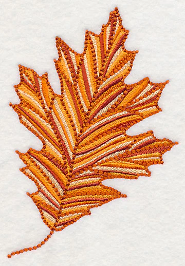 Delicate Red Oak Leaf - Image 4