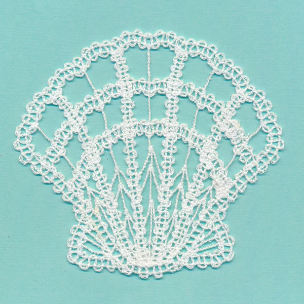Delicate Seashell (Battenburg Lace) - Image 3