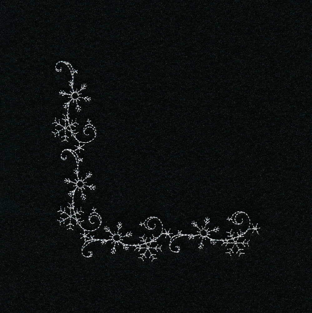 Delicate Snowflake Corner 1 - Image 2