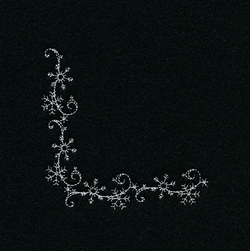 Delicate Snowflake Corner 1 - Image 3