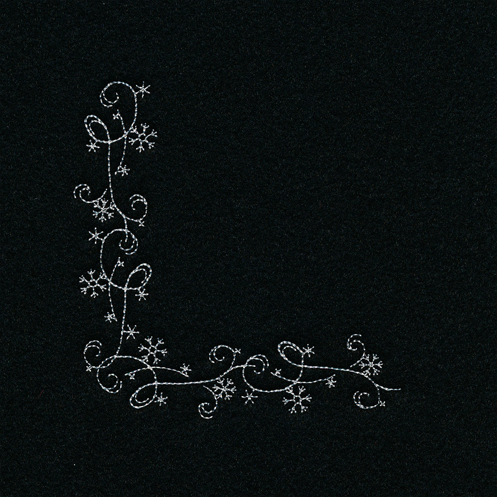 Delicate Snowflake Corner 3 - Image 3