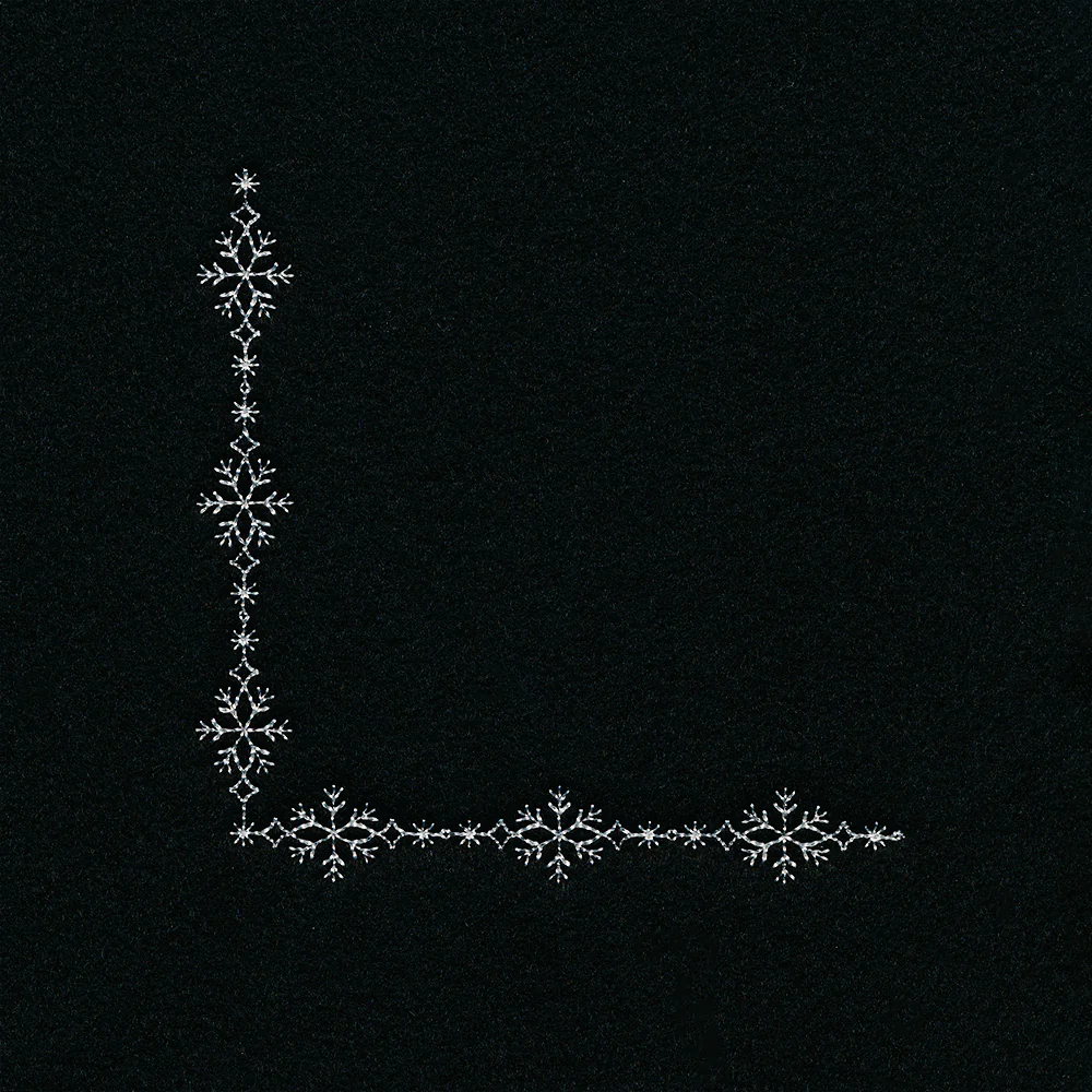 Delicate Snowflake Corner 4 - Image 2