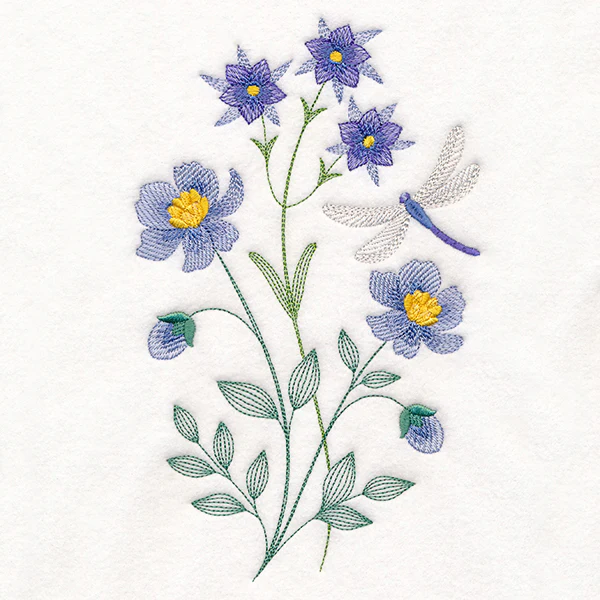 Delicate Treasures in Blue - Image 3