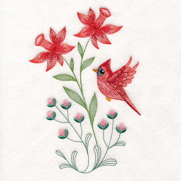 Delicate Treasures in Red - Image 3
