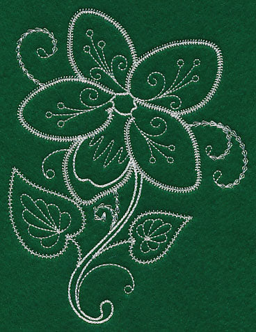 Delicate Whitework Violet - Image 3
