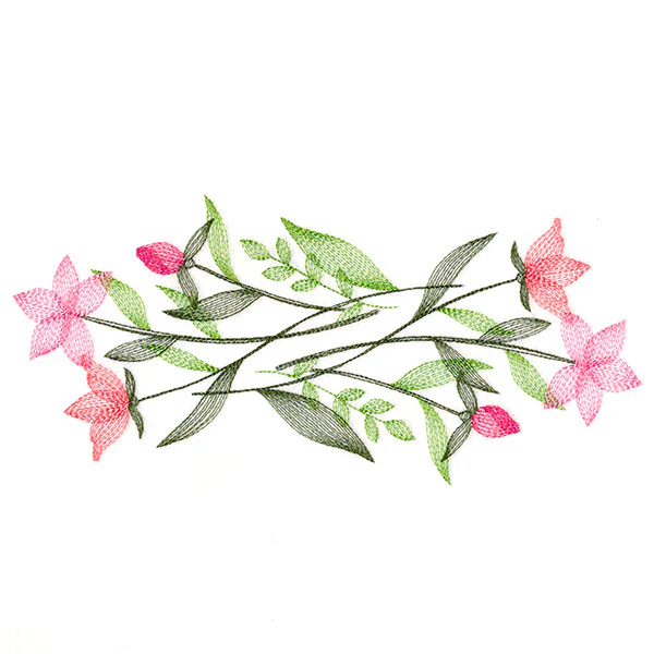 Delicate Wildflower Border - Image 2