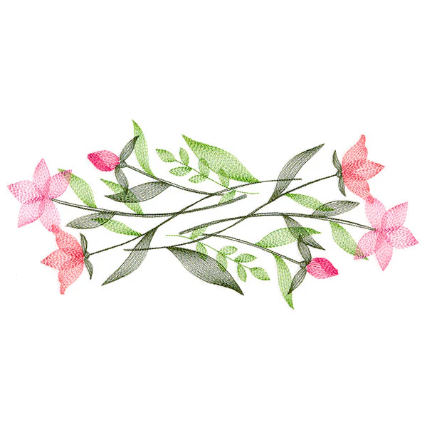 Delicate Wildflower Border - Image 5