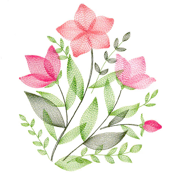 Delicate Wildflower Bouquet