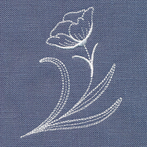 Delicate Wildflower Flourish (Whitework) - Image 23