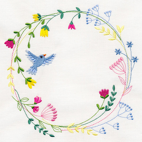 Delicate Woodland Wreath - Image 2